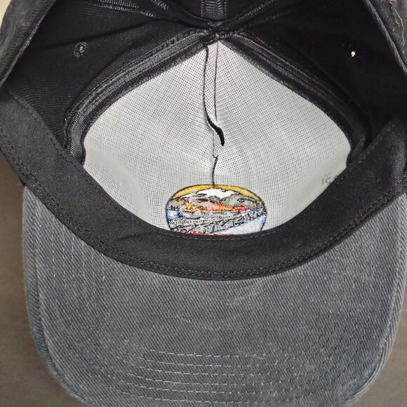 VINTAGE BNSF Burlington Northern Santa Fe Hat Cap Strap Back Brothers Keeper - Picture 6 of 9